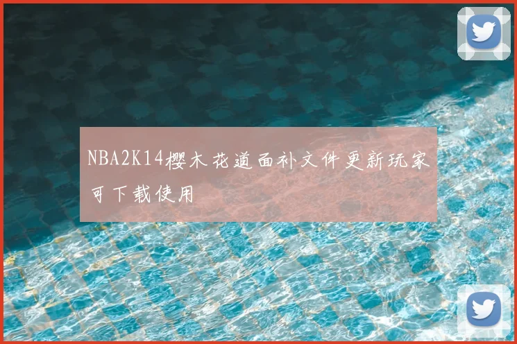 NBA2K14樱木花道面补文件更新玩家可下载使用